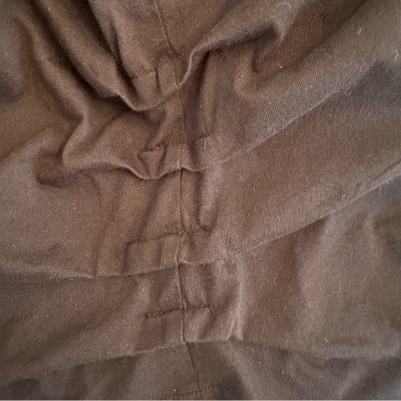 Black Oversized Plus Size Women's Top with Embellished Detail - Picture 8 of 11